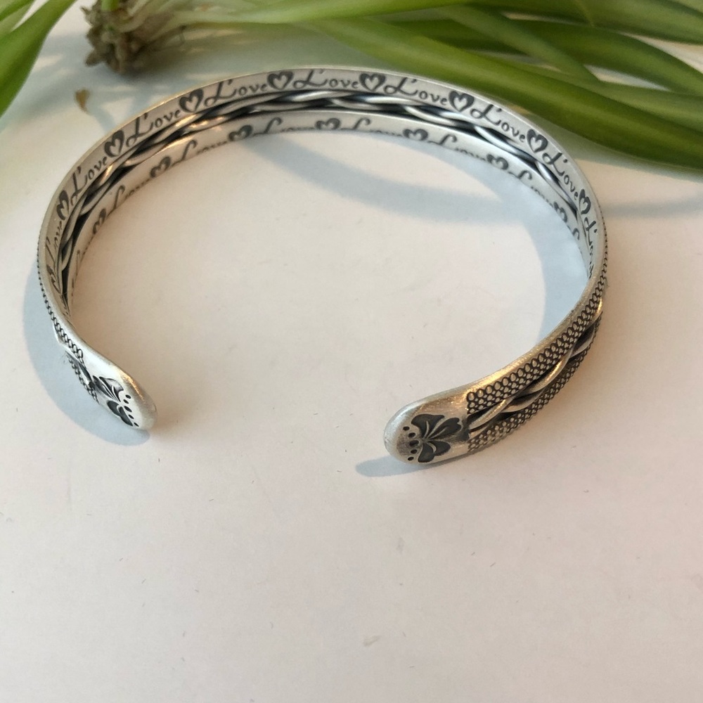 Silver bangle - Picture 2 of 2